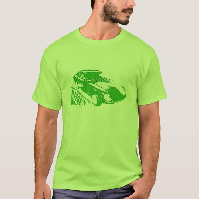 Camiseta Datsun verde (Anverso)