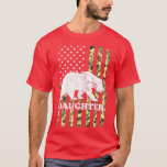 Camiseta Daughter Bear Camping Hiking Camouflage USA Americ<br><div class="desc">Daughter Bear Camping Hiking Camouflage USA American Flag Premium 666  .</div>