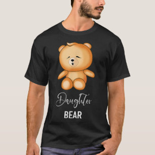 Camiseta Daughter Bear - Funny Family 