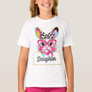 Camiseta Daughter Bubble Easter Bunny