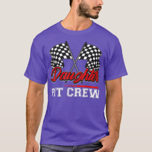 Camiseta Daughter Pit Crew Funny Hosting Car Race Family Ma