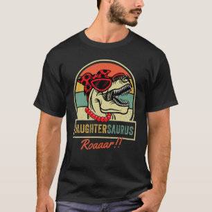 Camiseta Daughter Saurus Rex Dinosaur Daughter Saurus Famil