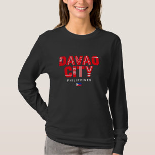 Camiseta Davao City Filipinas Pinoy Filipino Hombres PH Muj