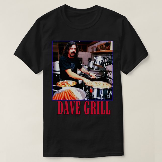 Camiseta Dave Grill 3 (Diseño del anverso)