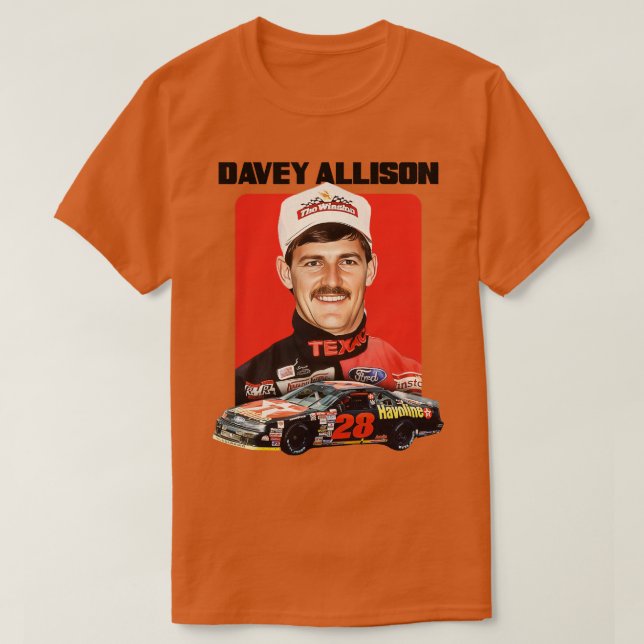 Camiseta Davey Allison (Diseño del anverso)