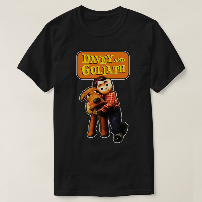 Camiseta Davey Goliath (Diseño del anverso)
