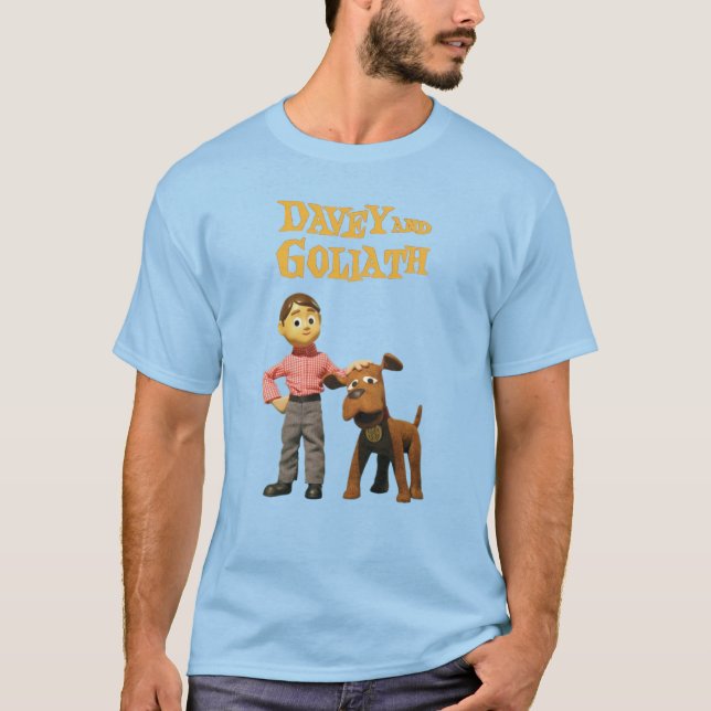 Camiseta Davey y Goliat (Anverso)