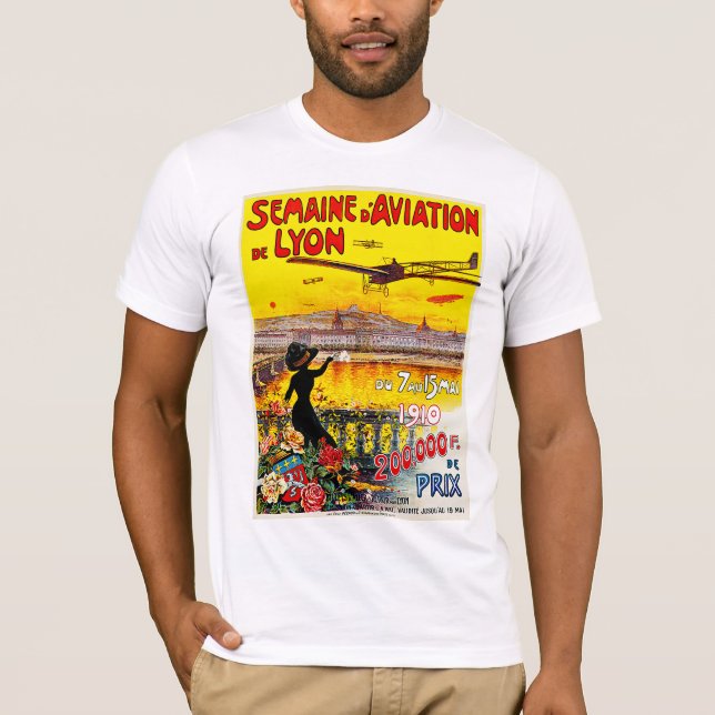 Camiseta d'Aviation de Lyon de Semaine (Anverso)