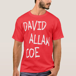 Camiseta David Allan Coe Mysteria Diamante de imitación Tri