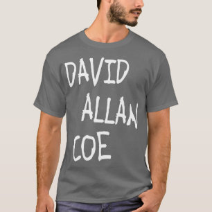 Camiseta David Allan Coe Mysteria Diamante de imitación Tri