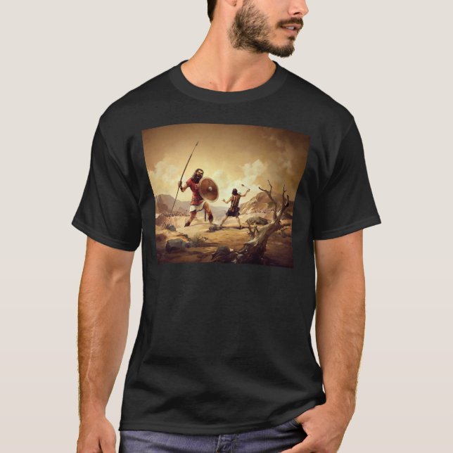 Camiseta David and Goliath (Anverso)