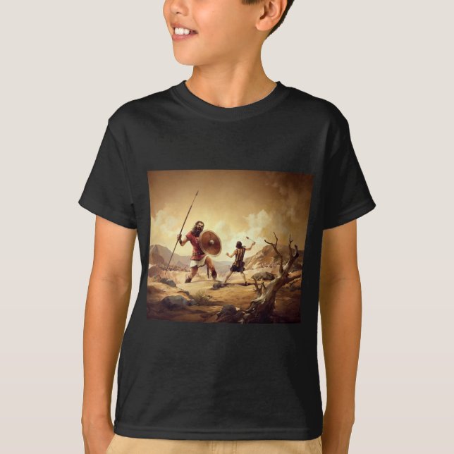 Camiseta David and Goliath (Anverso)