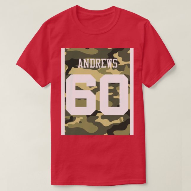 CAMISETA DAVID ANDREWS 2 (Diseño del anverso)