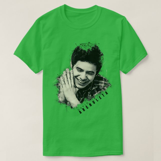 Camiseta David Archuleta (Diseño del anverso)
