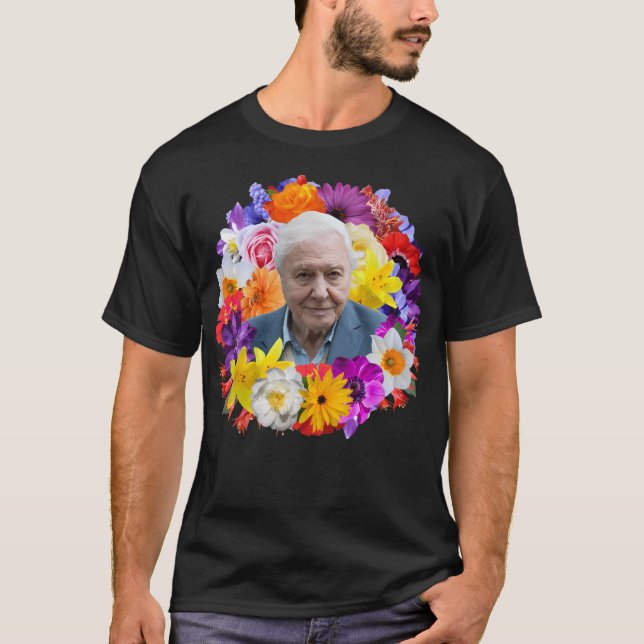 Camiseta David Attenborough (Anverso)