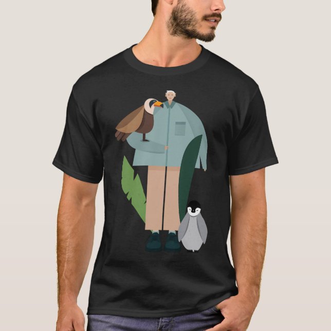 Camiseta David Attenborough (Anverso)