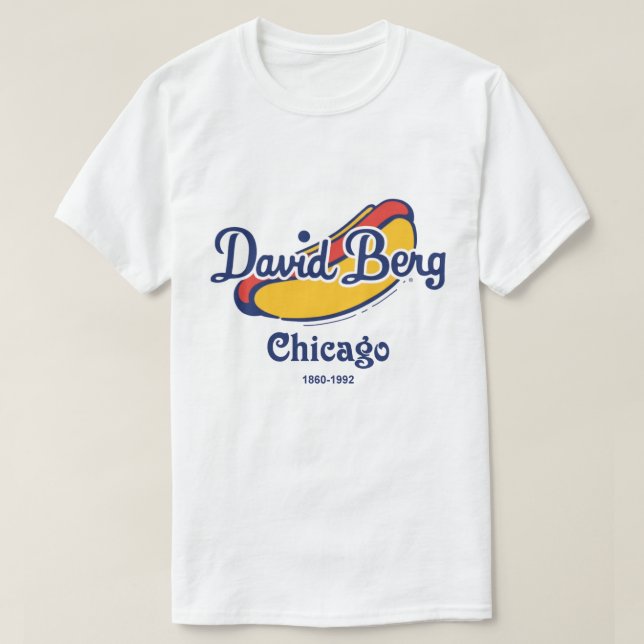 Camiseta David Berg & Company, Chicago, IL 1860-1992 (Diseño del anverso)