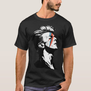 Camiseta David Bowie STARMAN Arte Vectorial