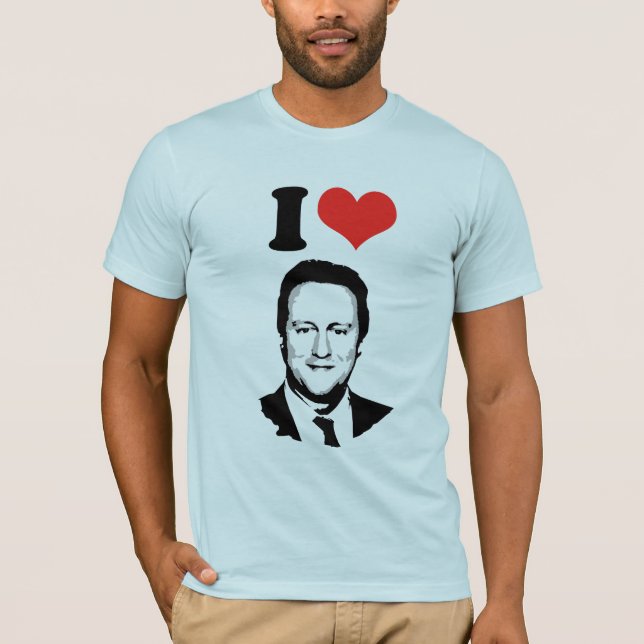 Camiseta David Cameron (Anverso)