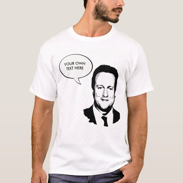 Camiseta David Cameron (Anverso)