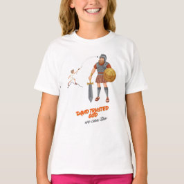 Camiseta David confió en Dios, nosotros también podemos