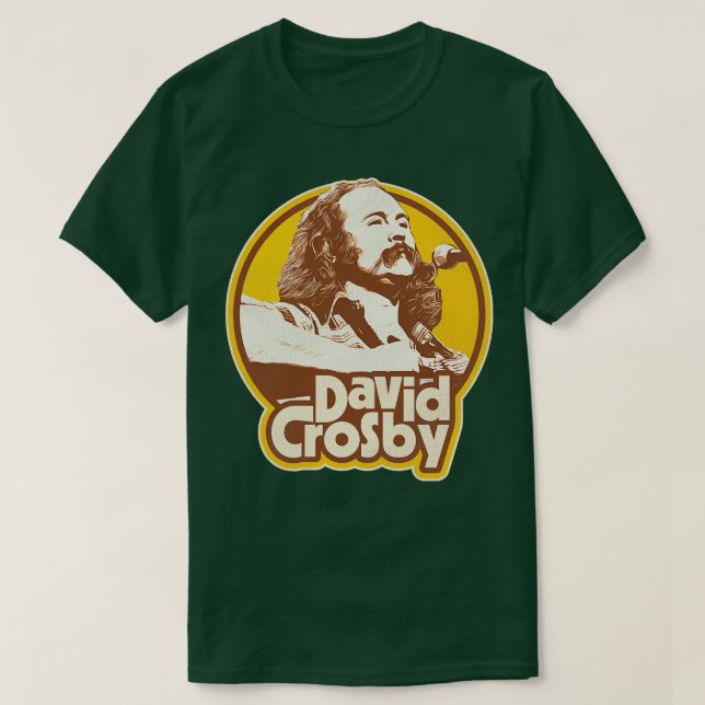 Camiseta David Crosby (Diseño del anverso)