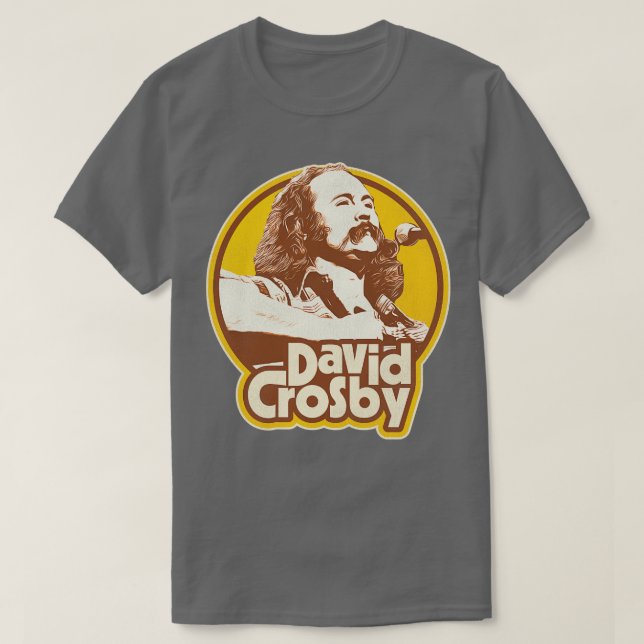 Camiseta David Crosby (Diseño del anverso)