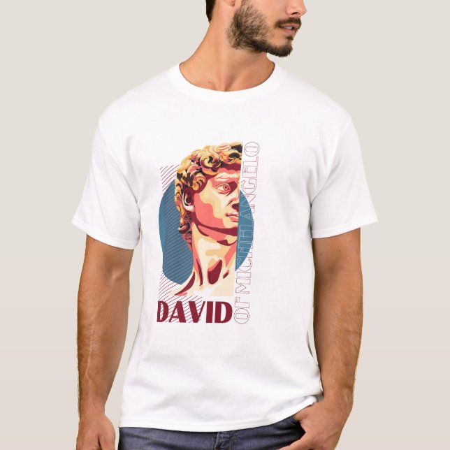 Camiseta David de michelangelo T-Shirt (Anverso)