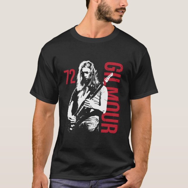 Camiseta David Gilmour - Gilmour 72 (Anverso)
