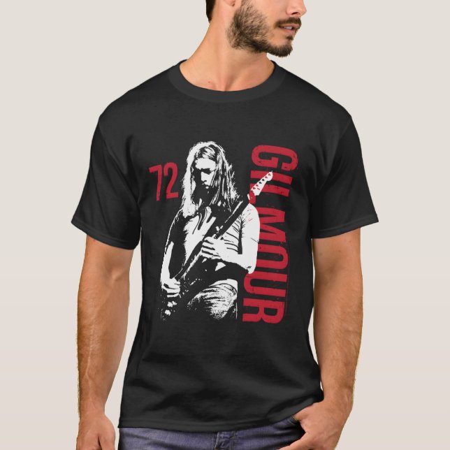 Camiseta David Gilmour - Gilmour 72 (Anverso)