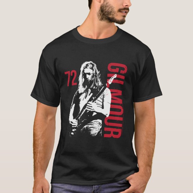Camiseta David Gilmour Gilmour 72 (Anverso)