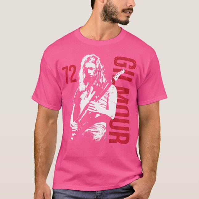 Camiseta David Gilmour - Gilmour Guitar 72 (Anverso)