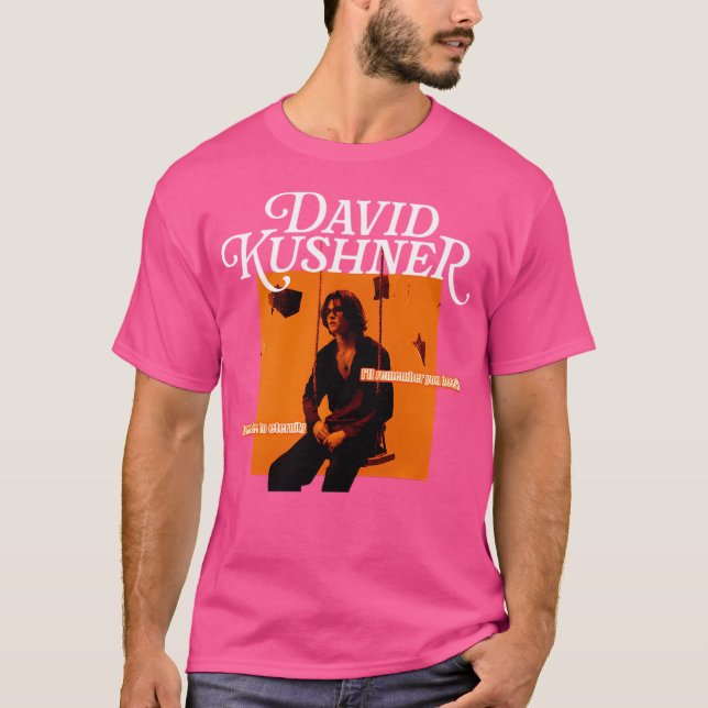 Camiseta David Kushner - Lyric (Anverso)