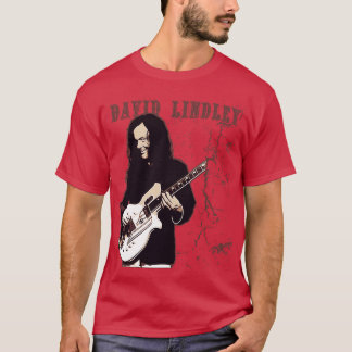 Camiseta David Lindley Brown vintage