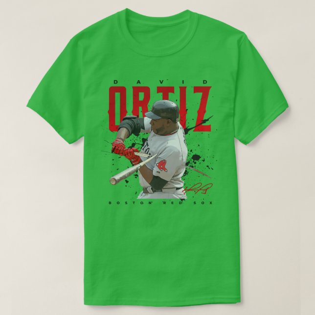 Camiseta David Ortiz (Diseño del anverso)