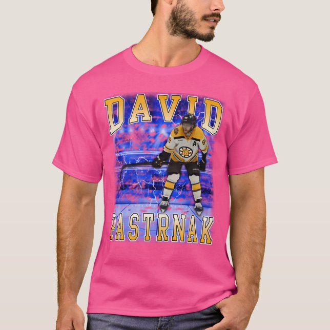 Camiseta David Pastrnak (Anverso)