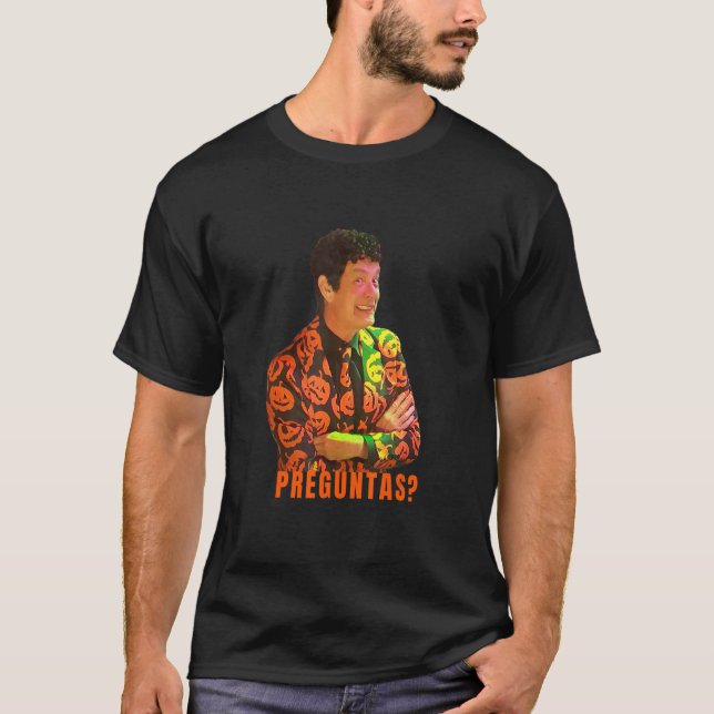 Camiseta David Pumpkins Preguntas Preguntas Preguntas Pregu (Anverso)