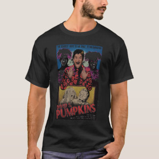 Camiseta david s pumpkins vintage style poster 