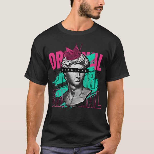 Camiseta David Sculpture  (Anverso)