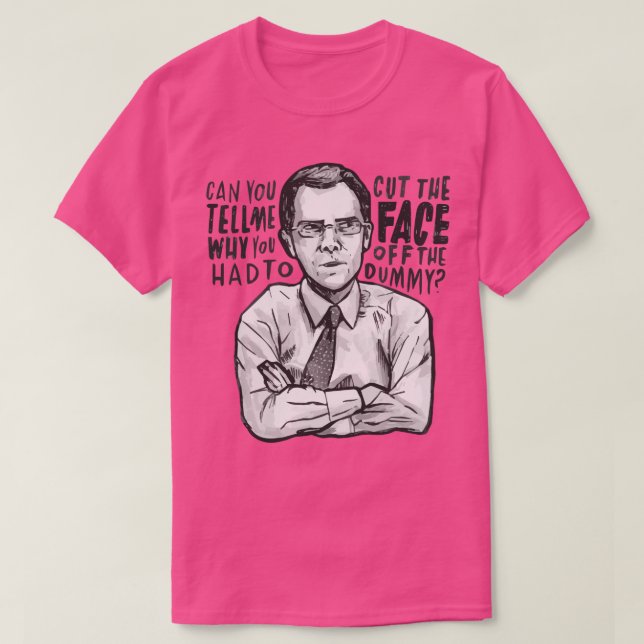 Camiseta David Wallace La Oficina (Diseño del anverso)