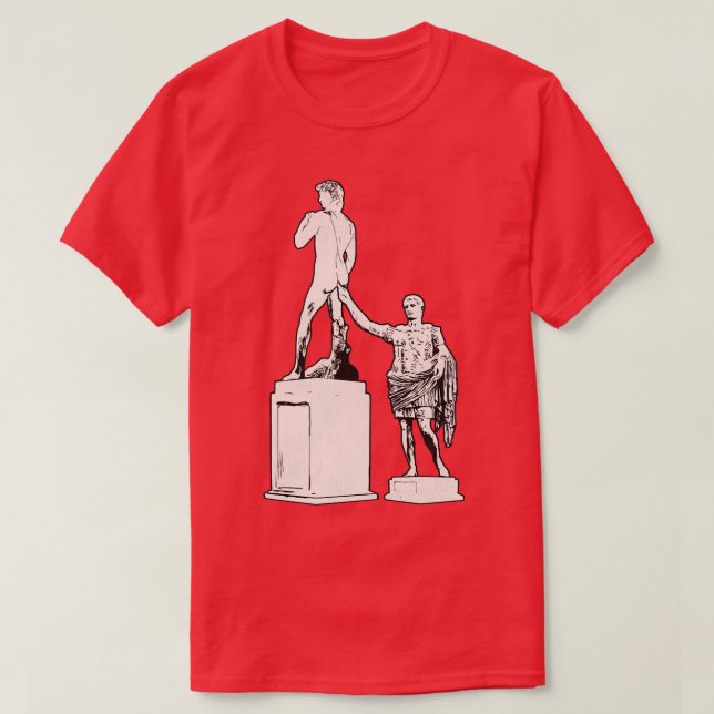 Camiseta David y Caesar Butt Play (Diseño del anverso)
