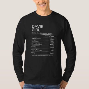 Camiseta Davie Chica Funny Florida Hometown Premium