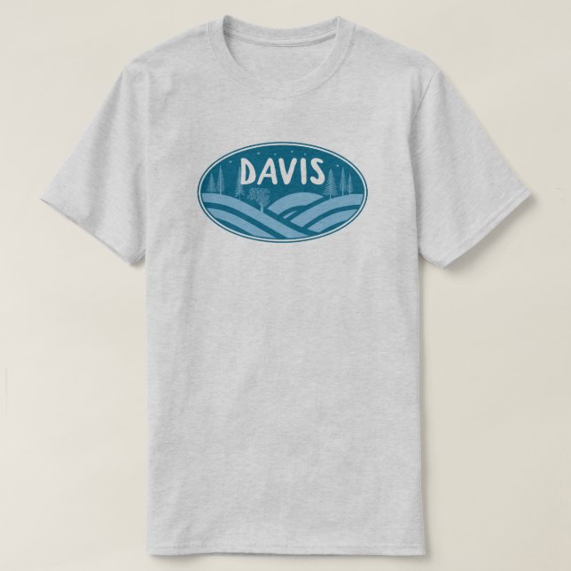 Camiseta Davis West Virginia al aire libre (Diseño del anverso)