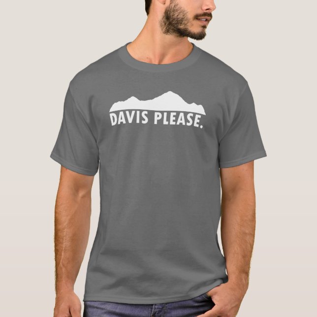 Camiseta Davis West Virginia Please (Anverso)