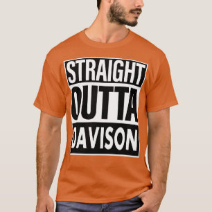 Camiseta Davison Name Straight Outta Davison