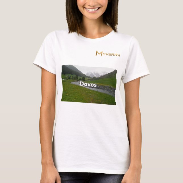 Camiseta Davos, Suiza  (Anverso)