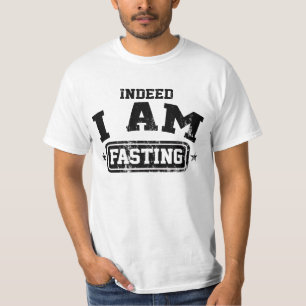 Camiseta Dawah de ayuno - estoy ayunando de hecho