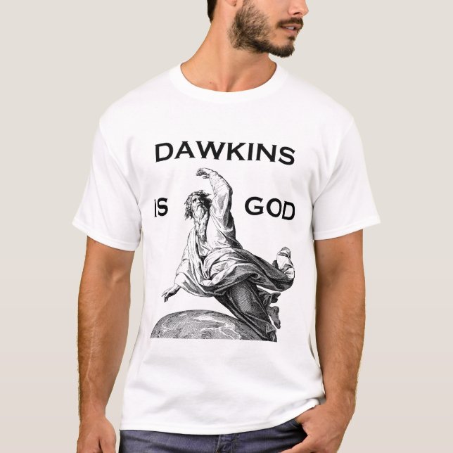 Camiseta Dawkins ES dios (Anverso)