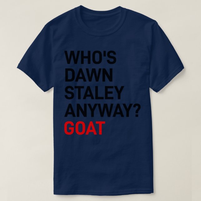 Camiseta Dawn Staley Goat (Diseño del anverso)
