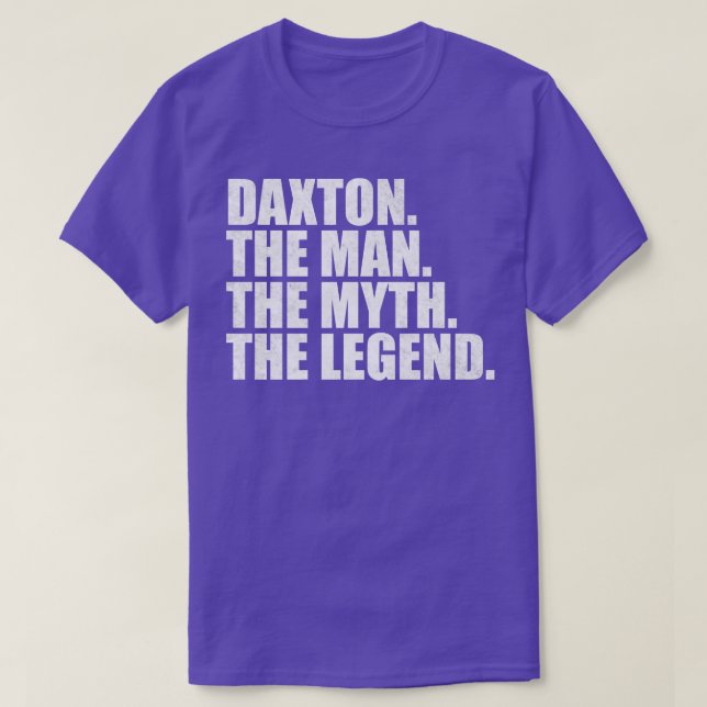 Camiseta DaxtonDaxton Nombre Daxton (Diseño del anverso)